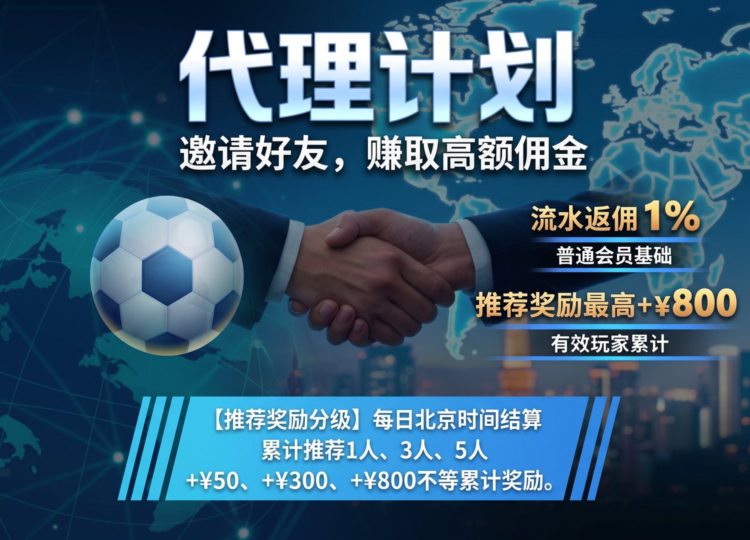 代理计划 · 邀请好友赚取高额佣金